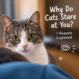 Why Do Cats Stare at You? 7 Reasons Explained