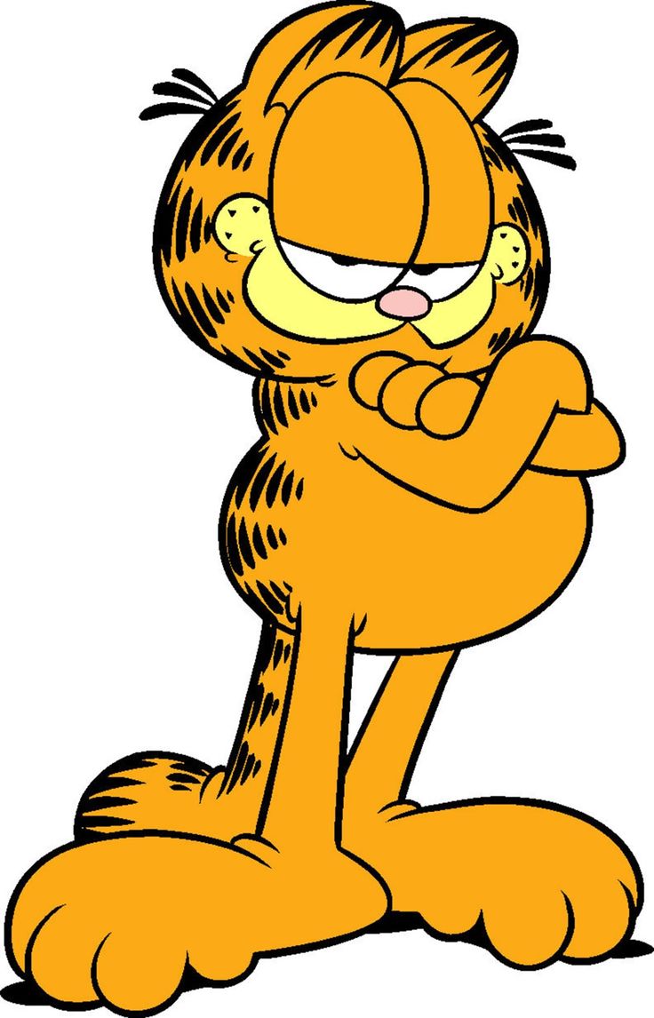 Garfield - The lasagna-loving cat