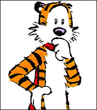 Hobbes - The tiger from Calvin and Hobbes