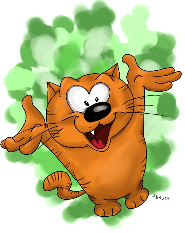 Heathcliff - The mischievous orange cat