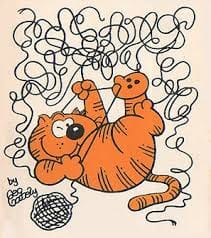 Heathcliff - The mischievous orange cat